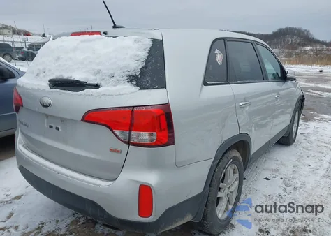 2014 Kia Sorento Lx из США, поврежденный, VIN 5XYKT3A69EG449537